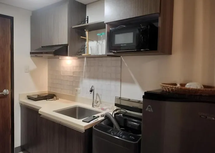 Apartment Cozy Wooden Design Unit At 7 Edsa Manila